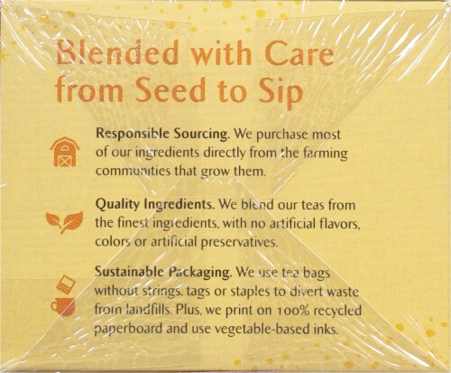Celestial Seasonings® English Breakfast Black Tea Bags Perspective: bottom
