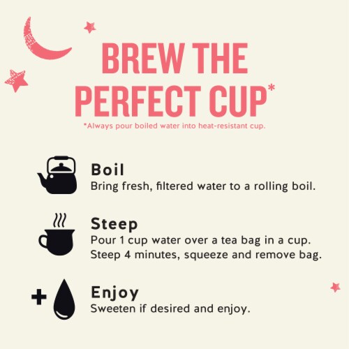 Celestial Seasoning® Wellness & Probiotics Tea Perspective: bottom