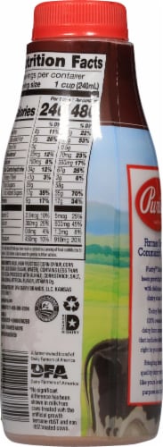 Purity Vitamin D Whole Chocolate Milk Perspective: bottom