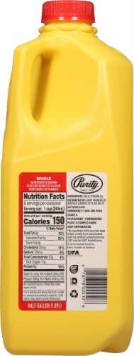 Purity Vitamin D Whole Milk Perspective: bottom