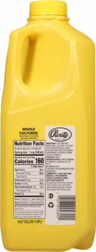 Purity Cultured Whole Buttermilk Perspective: bottom
