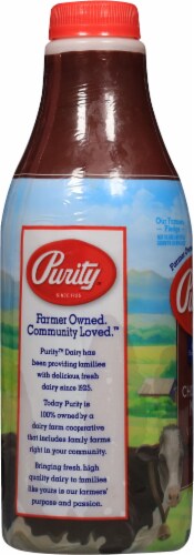 Purity Vitamin D Whole Chocolate Milk Perspective: bottom
