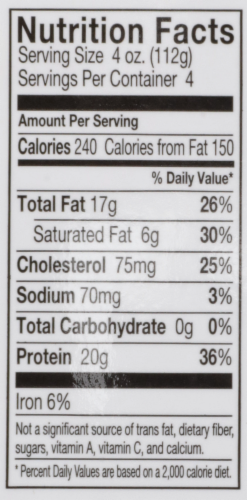 Smithfield® All Natural 85% Lean Ground Pork Perspective: bottom