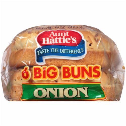 Aunt Hattie's® Onion Sandwich Buns Perspective: bottom