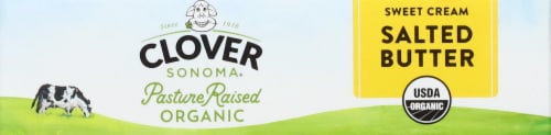 Clover Sonoma® Organic Sweet Cream Salted Butter Perspective: bottom
