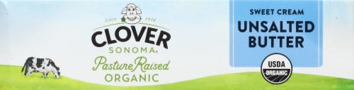 Clover Sonoma® Organic Sweet Cream Unsalted Butter Perspective: bottom