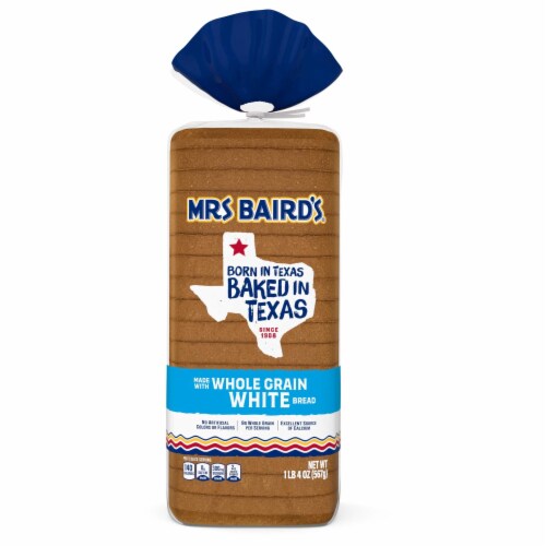 Mrs Baird's Whole Grain White Bread Perspective: bottom