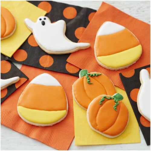 Wilton Metal Cookie Cutter Tub 18/Pkg-Halloween Perspective: bottom