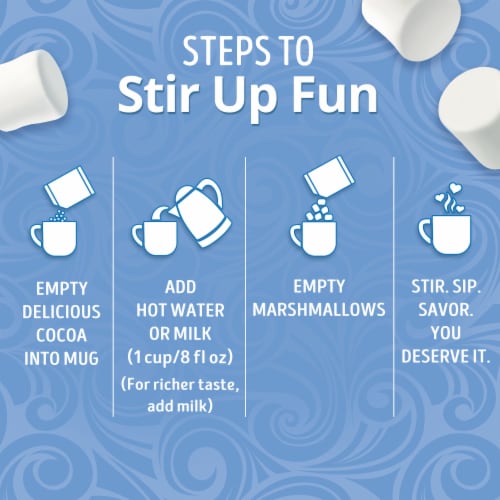 Swiss Miss Marshmallow Lovers Hot Cocoa Mix Perspective: bottom