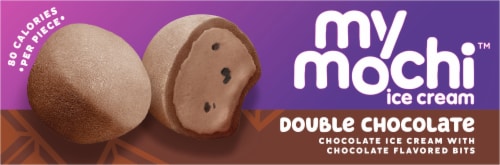My/Mo Double Chocolate Mochi Ice Cream Perspective: bottom