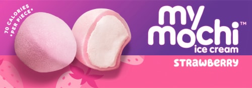 My Mochi Strawberry Ice Cream Balls, 6 ct / 1.25 oz - Foods Co.