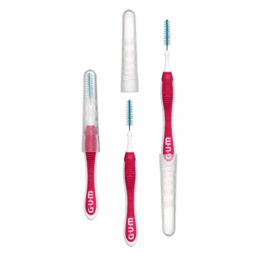 GUM® Proxabrush® Go-Betweens® Moderate Cleaners Perspective: bottom