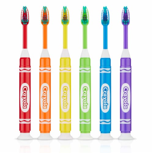 GUM® Crayola™ Classic Marker Toothbrush Variety Pack Perspective: bottom