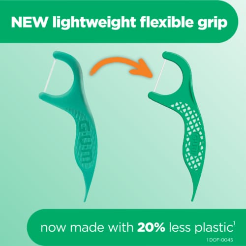 GUM® Professional Clean Mint Flossers Perspective: bottom