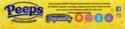 Peeps® Yellow Marshmallow Chicks Easter Candy Perspective: bottom
