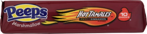 Peeps® Hot Tamales Fierce Cinnamon Flavored Marshmallow Treats Easter Candy Perspective: bottom