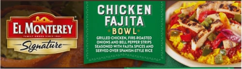 El Monterey® Signature Frozen Entrée Chicken Fajita Bowl Perspective: bottom