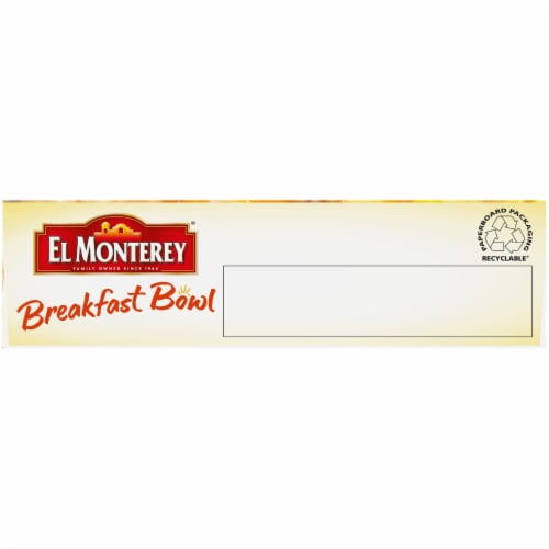 El Monterey® Sausage & Cheddar Grits Breakfast Bowl Frozen Meal Perspective: bottom