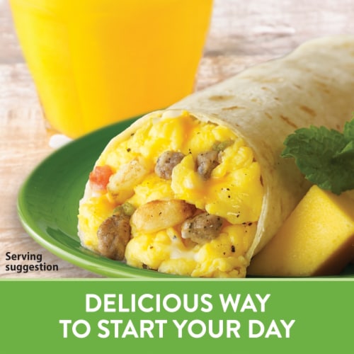 El Monterey® Signature Egg Sausage Cheese & Potato Frozen Breakfast Burritos Perspective: bottom
