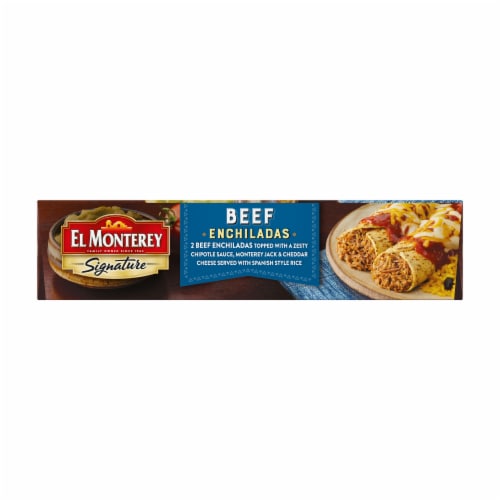 El Monterey® Signature Frozen Entrée Beef Enchiladas Perspective: bottom