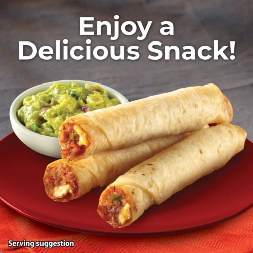 El Monterey® Steak & Cheese Frozen Flour Taquitos Perspective: bottom