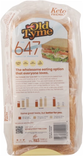 Old Tyme 647 Wheat Bread Perspective: bottom