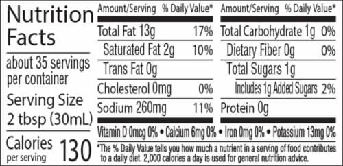 Hidden Valley Original Ranch Salad Dressing and Topping Perspective: bottom