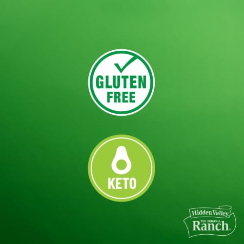 Hidden Valley Original Ranch Salad Dressing & Toppings Perspective: bottom