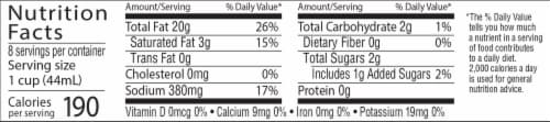 Hidden Valley Original Ranch Dressing Salad Dressing Dipping Cups for Quick Meals Perspective: bottom