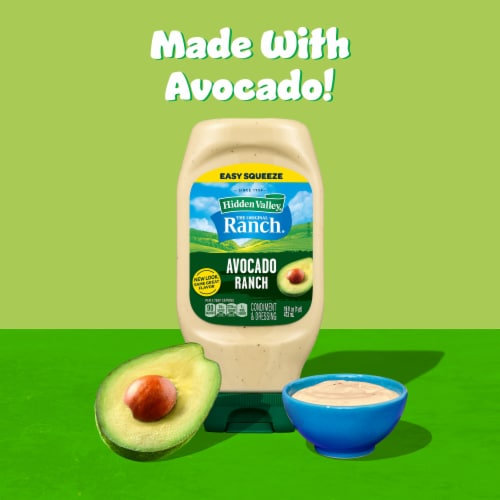 Hidden Valley Avocado Ranch Salad Dressing & Topping Perspective: bottom