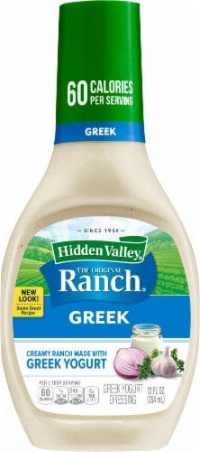 Hidden Valley Gluten Free Cucumber Ranch Salad Dressing & Topping, 16 oz  Bottle 