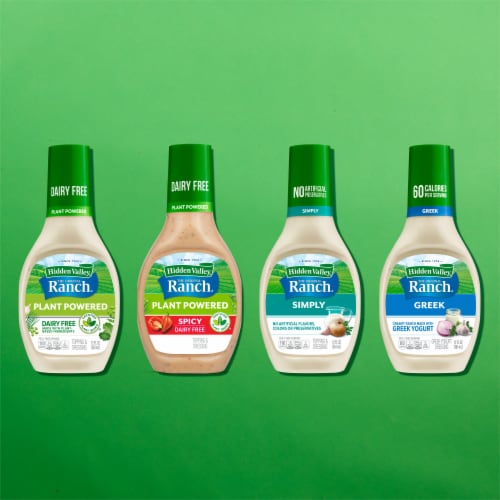 Hidden Valley The Original Ranch Vegan Plant Powered Dairy Free Ranch Dressing Perspective: bottom