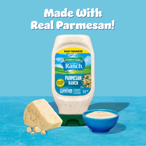 Hidden Valley Parmesan Ranch Condiment and Dressing Easy Squeeze Bottle Perspective: bottom