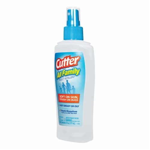 Cutter® All Family® Insect Repellent Pump Spray Perspective: bottom