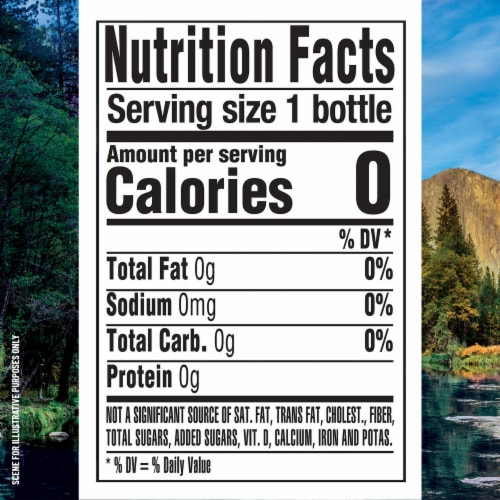 Arrowhead 100% Mountain Spring Water Bottle Perspective: bottom
