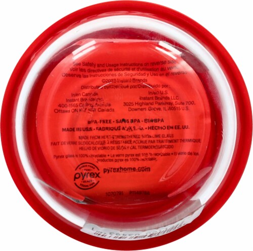 Pyrex® Simply Store™ Glass Storage Container Perspective: bottom