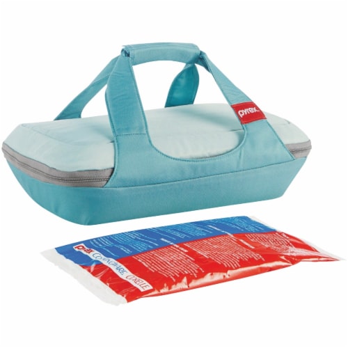 Pyrex Deep Portable Baking Dish with Sage Plastic Cover (4-Piece) 1138983 Perspective: bottom