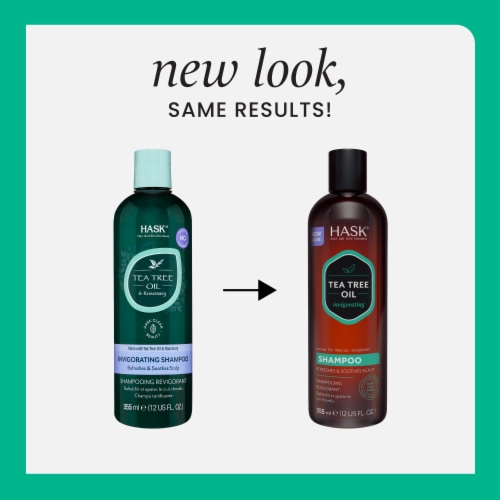 Hask® Tea Tree Oil & Rosemary Invigorating Shampoo Perspective: bottom