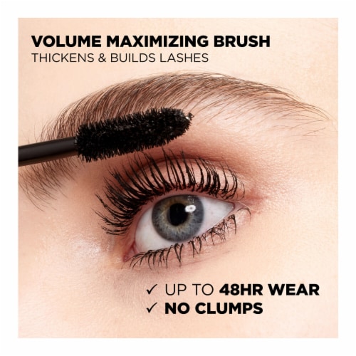 L'Oreal Paris Voluminous Black Original Waterproof Volume Building Mascara Perspective: bottom
