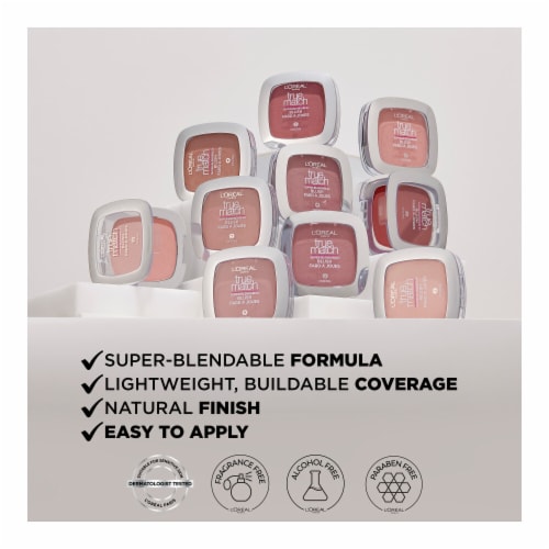 L'Oreal Paris True Match Barely Blushing Super Blendable Blush Perspective: bottom