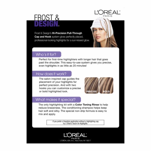 L'Oreal Paris Frost & Design Pull Through Cap Highlights H65 Caramel Perspective: bottom