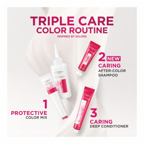 L'Oreal Paris Excellence Creme 5AR Medium Maple Brown Permanent Triple Care Hair Color Perspective: bottom