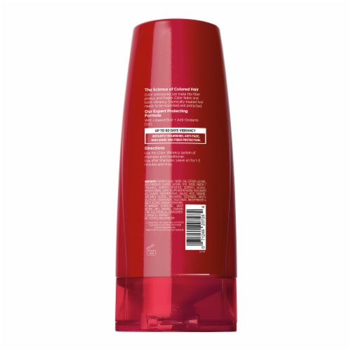 L'Oreal Paris Elvive Color Vibrancy Color Protecting Conditioner for Color Treated Hair Perspective: bottom