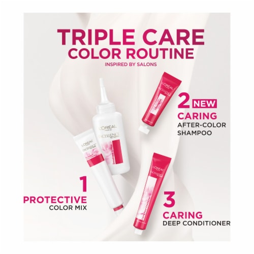 L'Oreal Paris Excellence Creme 5 Medium Brown Permanent Triple Care Hair Color Perspective: bottom