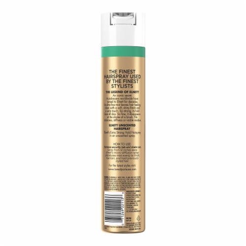 L'Oreal Paris Elnett Satin Extra Strong Hold Unscented Hair Spray Perspective: bottom