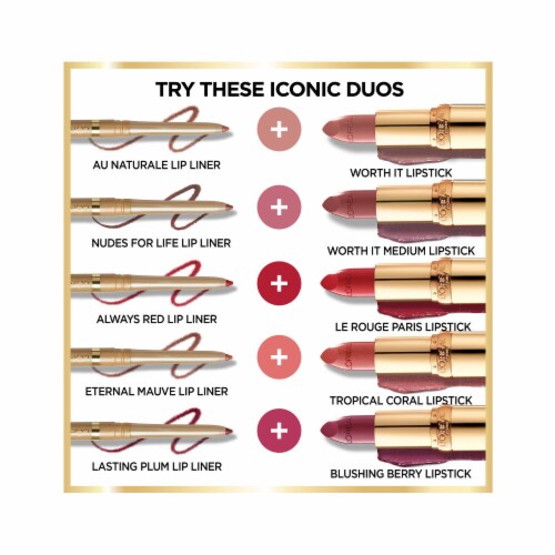 L'Oreal Paris Colour Riche Original Satin Lipstick 254 Everbloom Perspective: bottom
