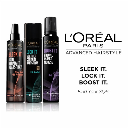 L'Oreal Paris Advanced Hairstyle Lock It Hairspray Perspective: bottom