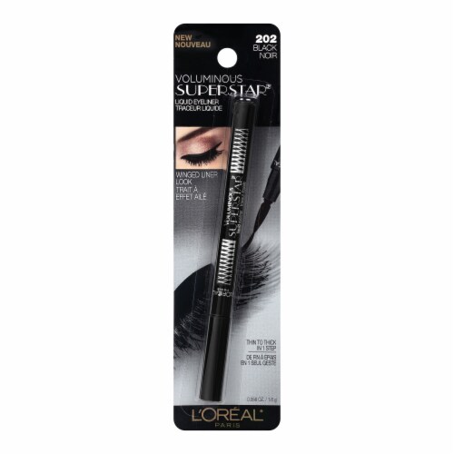 L'Oreal Paris Voluminous Superstar Eyeliner 202 Black Perspective: bottom