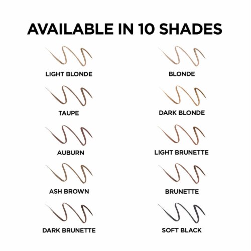 L'Oreal Paris Brow Stylist Definer Waterproof Dark Brunette Eyebrow Mechanical Pencil Perspective: bottom