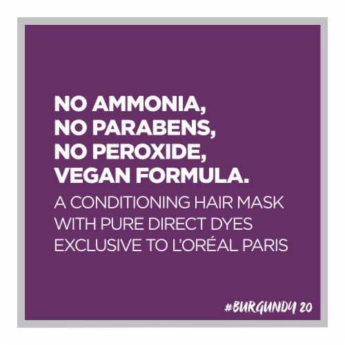 L'Oreal Paris Colorista Brunettes Semi-Permanent Burgundy Hair Color Perspective: bottom